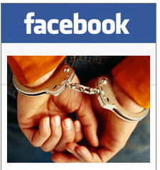 Facebook-Arrest