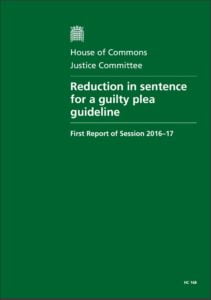 HoC Justice early plea